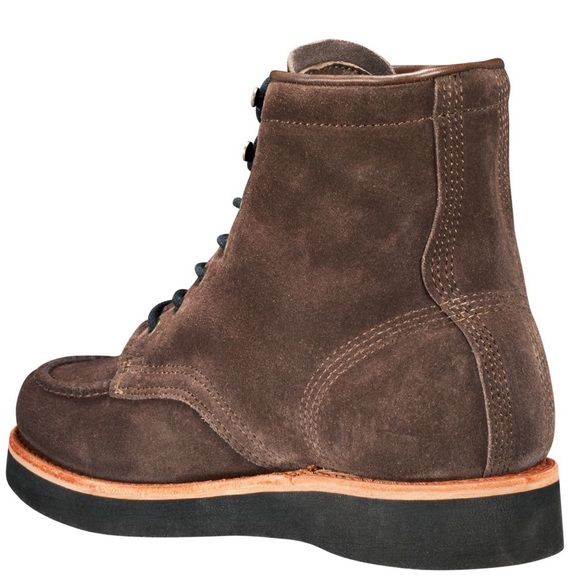 MEN'S TIMBERLAND AMERICAN CRAFT MOC-TOE BOOTS - Picture 4 of 8